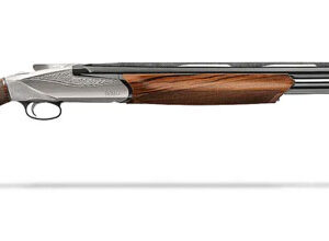 Benelli 828 U 20 gauge 26″ AA-Grade Satin Walnut Engraved Nickel Receiver O/U Shotgun 10740