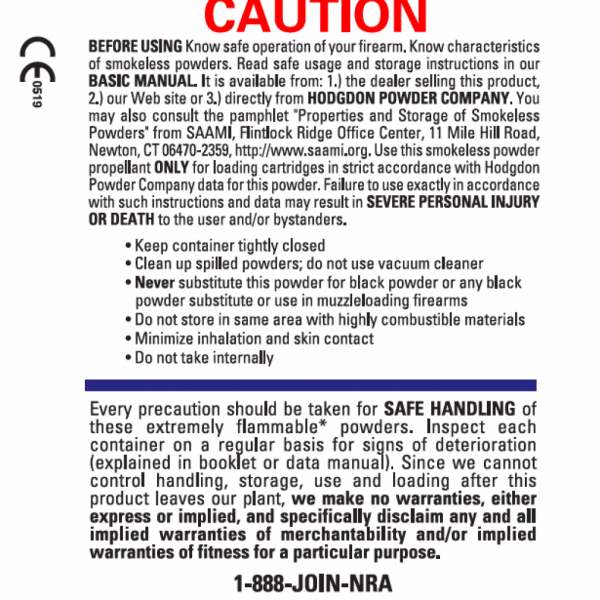 HODGDON H335 - Image 3