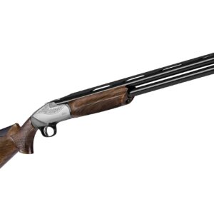 Benelli 828 U 12 gauge 26″ grade walnut nickel engraved receiver progressive comfort Shotgun 10703